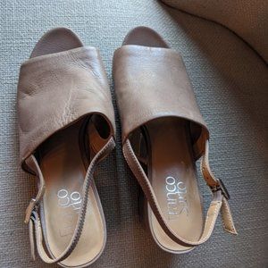 Franco Sarto Beige Sandals